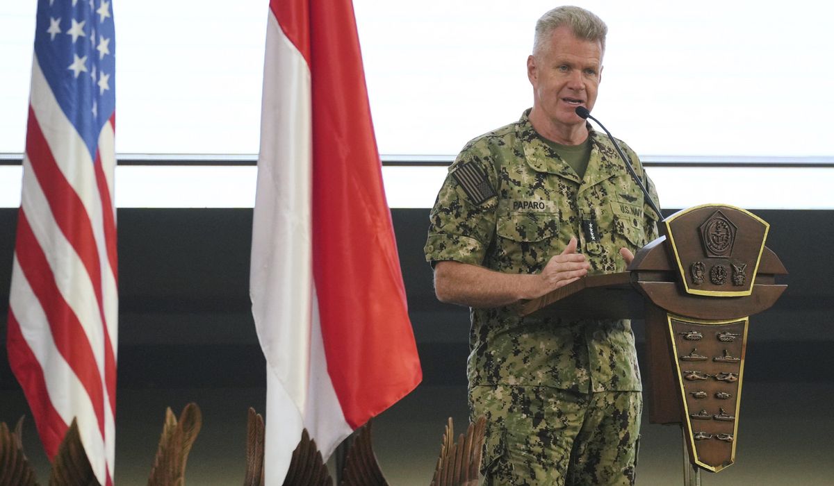 Indo-Pacific Command admiral set to wage AI powered warfare