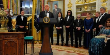 Trump praises Kennedy Center honorees at State Department dinner: 'They are treasures'