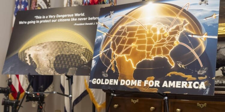 'Golden Dome' czar holding secret meetings with industry on missile defense shield's architecture