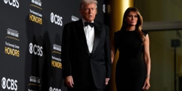 Trump hosts Kennedy Center Honors recognizing Kiss, Sylvester Stallone, Gloria Gaynor, George Strait