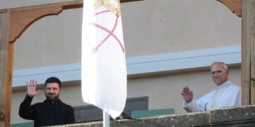 Zelenskyy reaffirms his refusal to cede Ukrainian land to Russia as he rallies European support