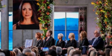 Daughter steps in to accept mother's Nobel Peace Prize as Venezuela blocks opposition leader