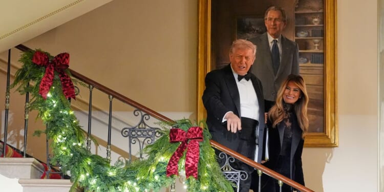 Trump strikes conciliatory bipartisan tone at Congressional Ball