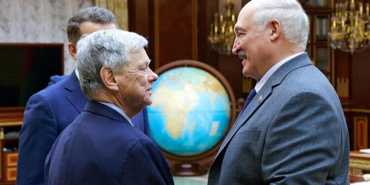 Belarus leader Lukashenko hosts U.S. envoy as isolated nation seeks warmer ties with West