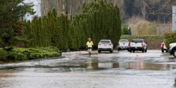 Near Seattle, levee breach triggers flash flood warning and evacuations