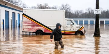 Dangerous flash flooding in northern California leads to soaked roads, water rescues and 1 death