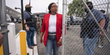 Rep. LaMonica McIver returns to ICE facility months after assault charges
