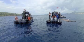 Indonesian rescuers search for family after boat sinks near Komodo Island