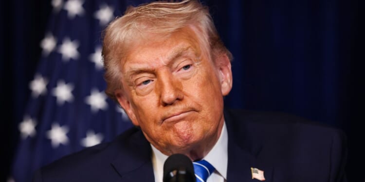 President Donald Trump said he will probably have to send troops back to the blue cities when crime once again gets out of hand.