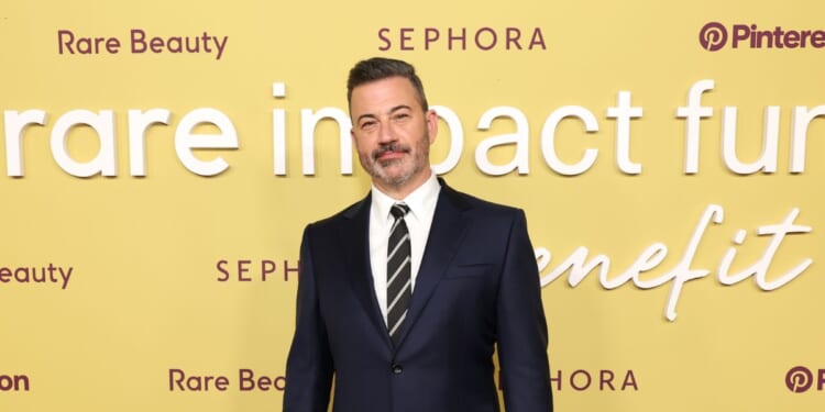Jimmy Kimmel attends the Third Annual Rare Impact Fund Benefit hosted by Selena Gomez at Nya Studios on Oct. 29, 2025, in Los Angeles, California.