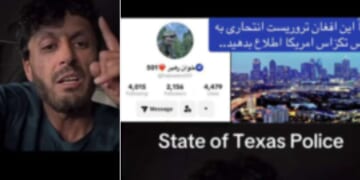 Officials from the Department of Justice said the threats were made in a video shared on social media.