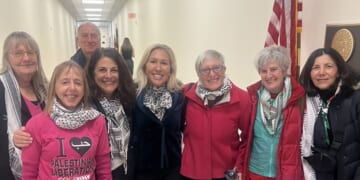 Rep. Marjorie Taylor Greene met on Dec. 10, 2025, with members of Code Pink, whose co-founder Medea Benjamin praised the outgoing congresswoman as a “strong anti war voice” in Congress.