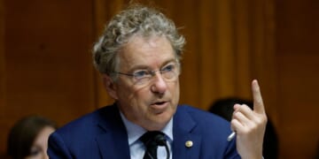 Sen. Rand Paul speaks during a the Senate Committee on Health, Education, Labor, and Pensions hearing in the Dirksen Senate Office Building on Sept. 17, 2025, in Washington, D.C.
