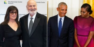Michelle Obama said she and her husband, former President Barack Obama, had plans to see Rob Reiner and his wife Michele Singer Reiner, pictured at left, on the night they were found dead.