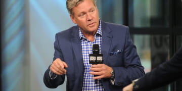 Chris Hansen attends Build Presents Chris Hansen discussing "Crime Watch Daily" at Build Studio on May 9, 2017, in New York City.