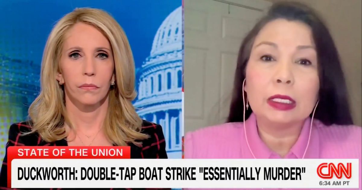 Sen. Tammy Duckworth appeared on CNN and claimed she had watched a video she later admitted she had not seen.