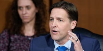 Sen. Ben Sasse questions then-U.S. Supreme Court nominee Judge Ketanji Brown Jackson on Capitol Hill on March 23, 2022.