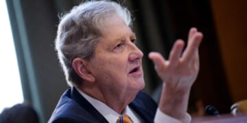 Louisiana Republican Sen. John Kennedy, pictured in a file photo from June.