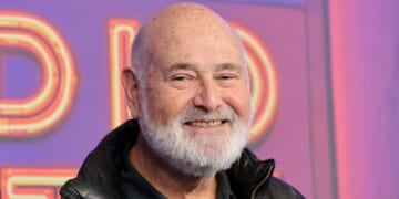 Hollywood Director Rob Reiner smiles at Radio City Music Hall on Feb. 14, 2025 in New York City.
