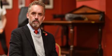 A portrait of Jordan Peterson at The Cambridge Union on Nov. 2, 2018, in Cambridge, Cambridgeshire.