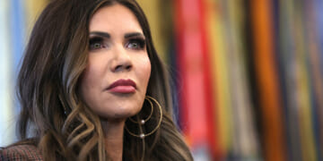 Kristi Noem Breathes Fire in Trump Meeting, Tells POTUS She Wants 'Full Travel Ban on Every Damn Country That's Been Flooding Our Nation With Killers, Leeches'