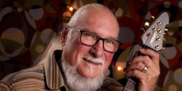 Guitarist, songwriter, and record producer Steve Cropper poses on Dec. 2, 2020, in Nashville, Tennessee.