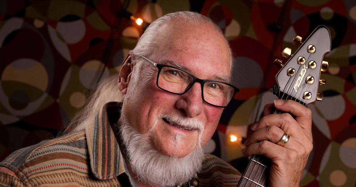 Guitarist, songwriter, and record producer Steve Cropper poses on Dec. 2, 2020, in Nashville, Tennessee.