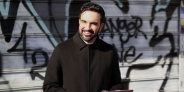 Mayor-elect Zohran Mamdani speaks to reporters at a news conference in New York City on Nov. 27, 2025.