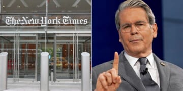 Treasury Secretary Scott Bessent called out the New York Times for its double standard in its critical reporting on President Donald Trump's health compared to how it constantly covered up and made excuses for former President Joe Biden's struggles.