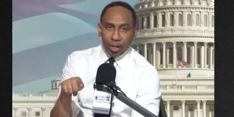 ESPN's Stephen A. Smith called President Donald Trump "brilliant" for pardoning a Democratic congressman.