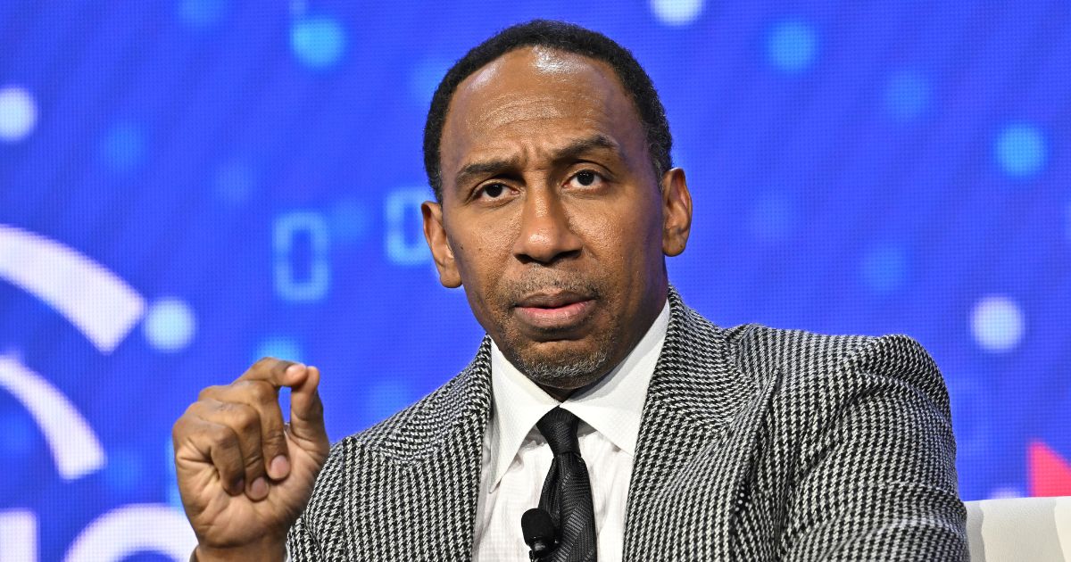 Stephen A. Smith speaks onstage at the 2025 HOPE Global Forum at Signia by Hilton Atlanta on Dec. 2, 2025, in Atlanta, Georgia.