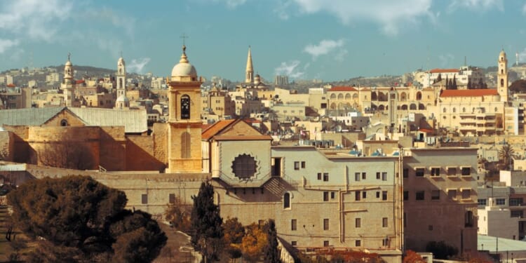 A view of historical Bethlehem.