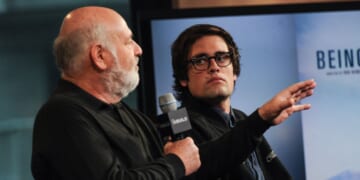 Director Rob Reiner and his son Nick Reiner attend AOL Build Presents: "Being Charlie" at AOL Studios in New York on May 4, 2016, in New York City.