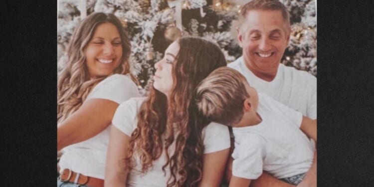A family friend shared the Biffle family's heart-wrenching Christmas card on social media after receiving it just days after they were killed in a plane crash.