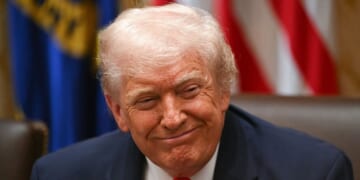 More than half of voters -- 55 percent -- in a new poll said they trust President Donald Trump's administration and the GOP to be able to better “manage” the U.S. economy.