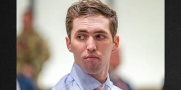 Tyler Robinson, accused of fatally shooting Charlie Kirk, appears during a hearing in Fourth District Court on Dec. 11 in Provo, Utah.