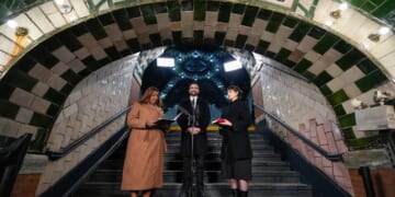 Zohran Mamdani takes oath as New York City mayor at historic subway station