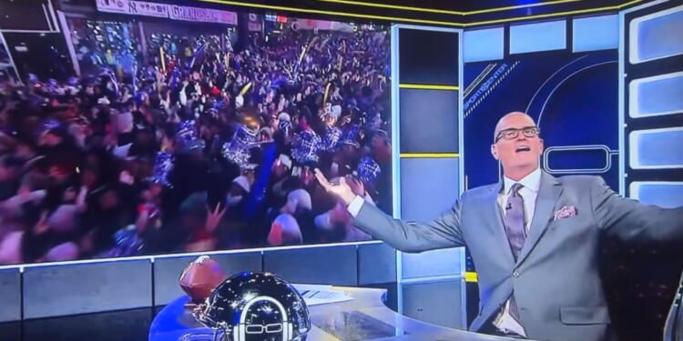 Video of ESPN's Scott Van Pelt has been making the rounds on social media.