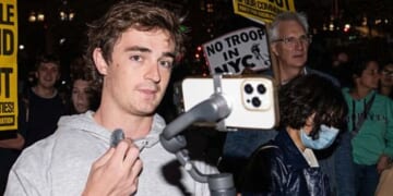 Conservative influencer Nick Shirley, seen filming anti-ICE protesters in New York City in October, went viral last weekend with a report about allegedly fraudulent taxpayer-funded day care centers in Minnesota. Now, other influencers and independent journalists are scrutinizing child care programs in other states.