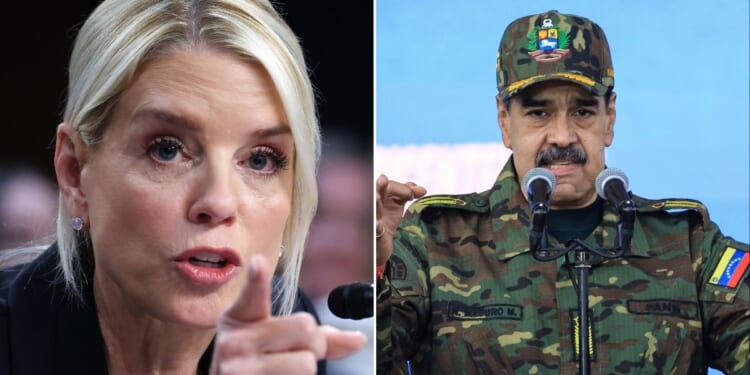 Attorney General Pam Bondi announced the charges that will be levied against Nicolas Maduro on Saturday after his capture.