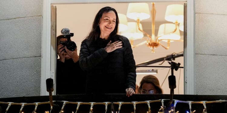 Venezuela opposition leader celebrates 'hour of freedom' after U.S. captures Nicolas Maduro