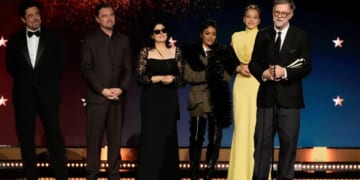 'One Battle After Another' and 'Hamnet' take top honors at Golden Globes