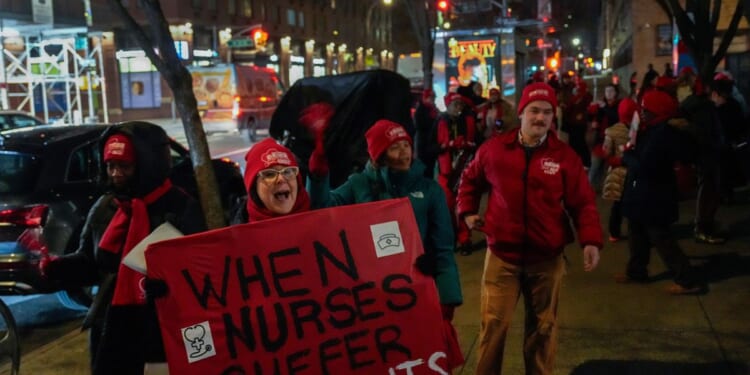 Thousands of New York City nurses walk off the job at three major hospital systems