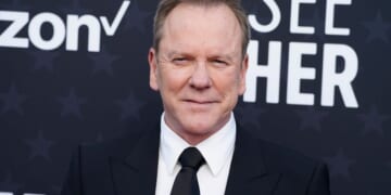 Kiefer Sutherland arrested for allegedly assaulting a ride-hail driver, police say