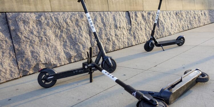 Over 20 e-bikes, scooters found dumped in Potomac River near Trump-Kennedy Center