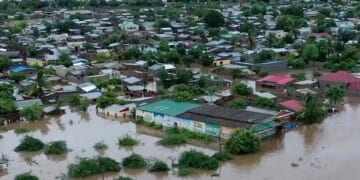 Floods in Mozambique displace more than 300,000 people in one province, governor says