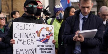 U.K. approves a 'mega' Chinese Embassy in London despite security risks