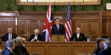 Mike Johnson tells U.K. Parliament U.S. relationship remains strong despite Trump Greenland threats