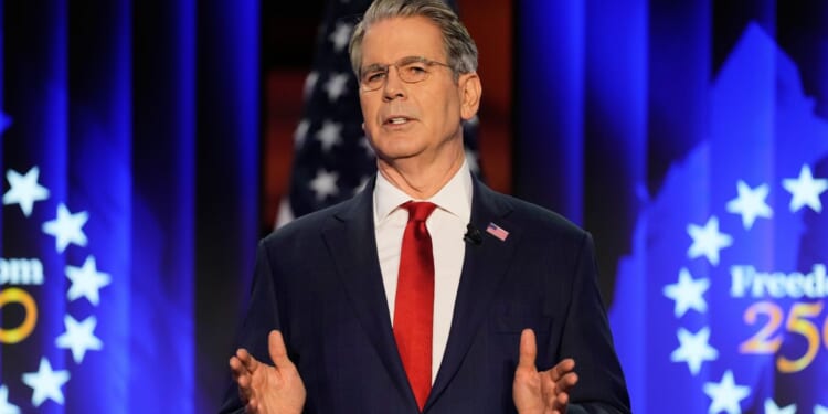 Scott Bessent says Greenland ownership is designed to prevent a war, not start one