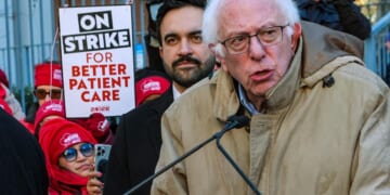 Zohran Mamdani, Bernie Sanders join striking nurses in New York City